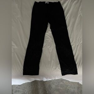 Black Women's Leopard  print pants